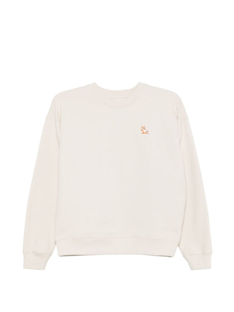 Maison Kitsuné Maison Kitsune Chillax Fox Cotton Sweatshirt