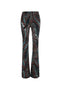 Etro Printed flared trousers