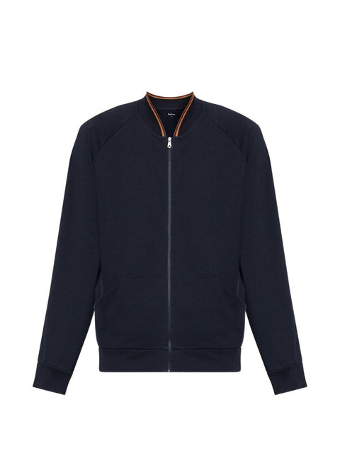 Paul Smith Artist Stripe Trim Bomber Jacket