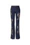 Tory Burch Embroidered Denim Jeans