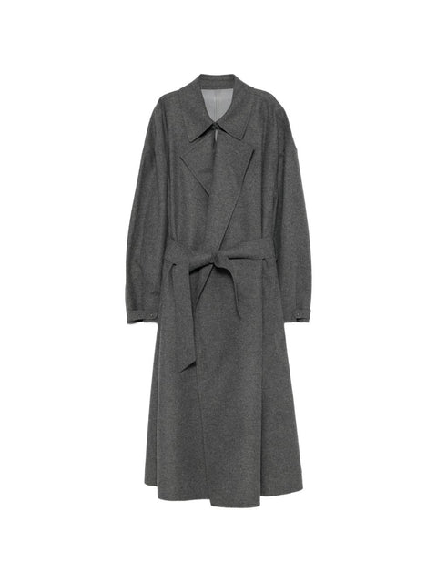 Emporio Armani Flannel Long Coat