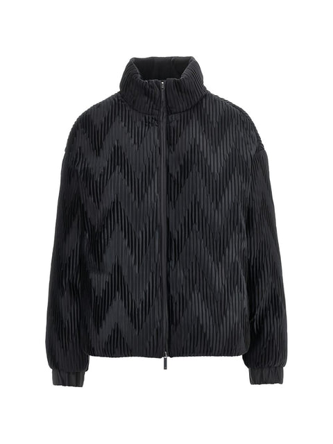 Emporio Armani Velvet Down Jacket