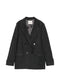 Closed Double-Breasted Blazer Jacket