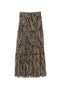 Etro Printed Silk Long Skirt
