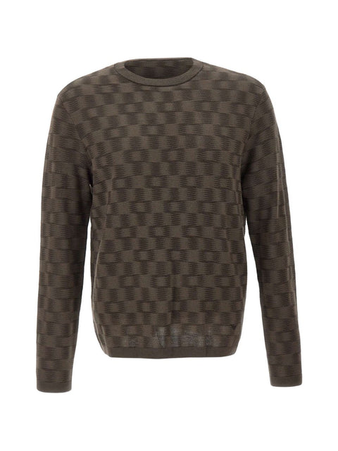 Emporio Armani Wool Crewneck Sweater