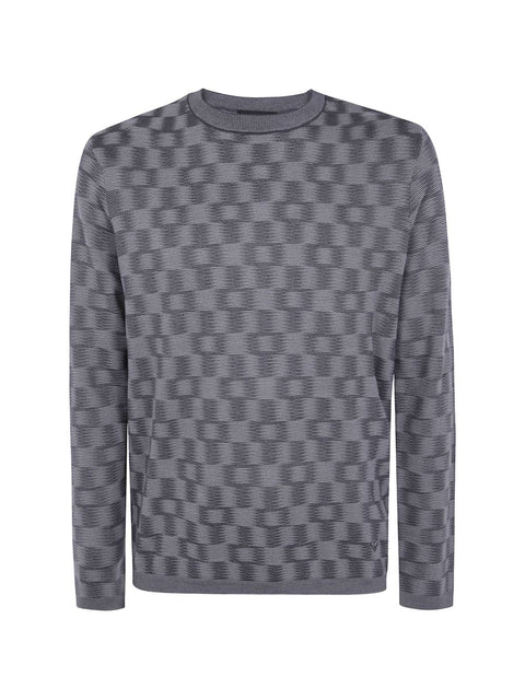 Emporio Armani Wool Crewneck Sweater