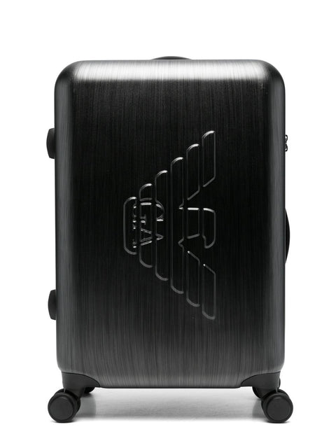 Emporio Armani Eagle Logo Medium Trolley