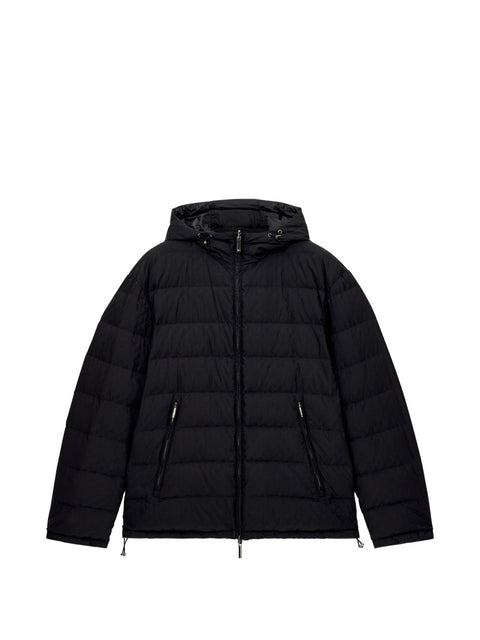 Emporio Armani Hooded Short Down Jacket