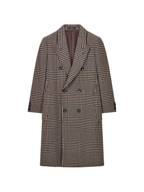 Emporio Armani Wool Double-Breasted Coat