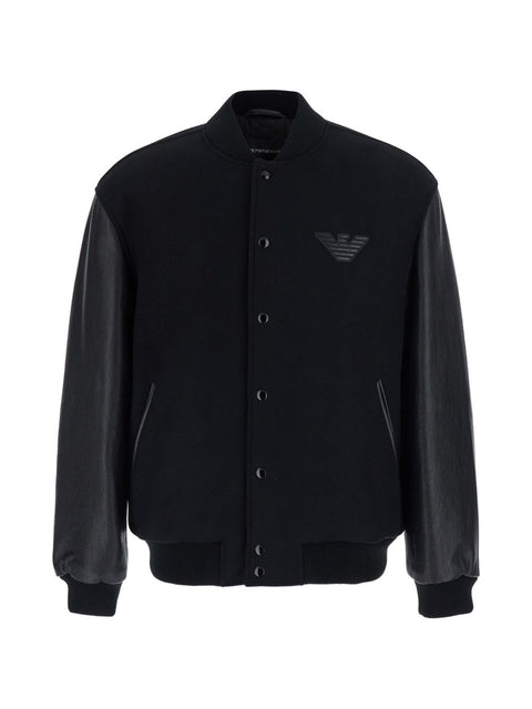 Emporio Armani Logo Bomber Jacket