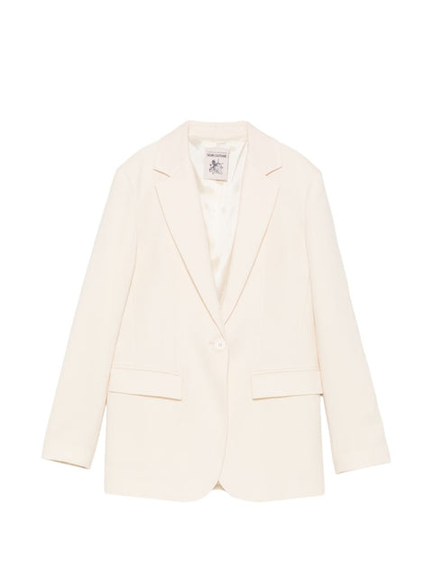 Semicouture Ebony Wool Jacket