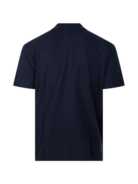 Maison Kitsuné Maison Kitsune Profile Fox Cotton Polo Shirt