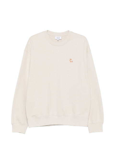 Maison Kitsuné Maison Kitsune Chillax Fox Cotton Sweatshirt