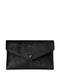 Elisabetta Franchi Crocodile-Effect Flap Clutch