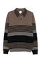Paul Smith Striped Knit Polo Shirt