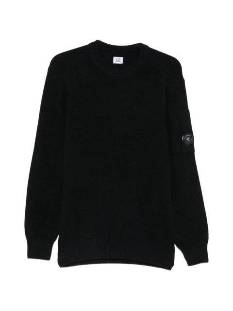 C.P. Company Lens Detail Crewneck Sweater