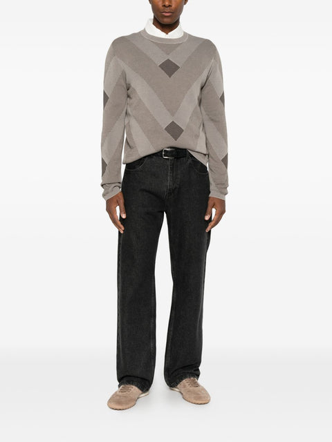 EMPORIO ARMANI CAPSULE Sweaters BROWN
