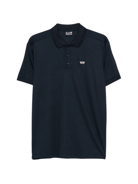 EA7 Logo polo shirt