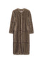 Stand Studio Hilma faux fur long coat
