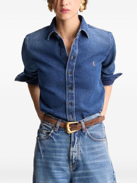 Saint Laurent Denim cotton shirt
