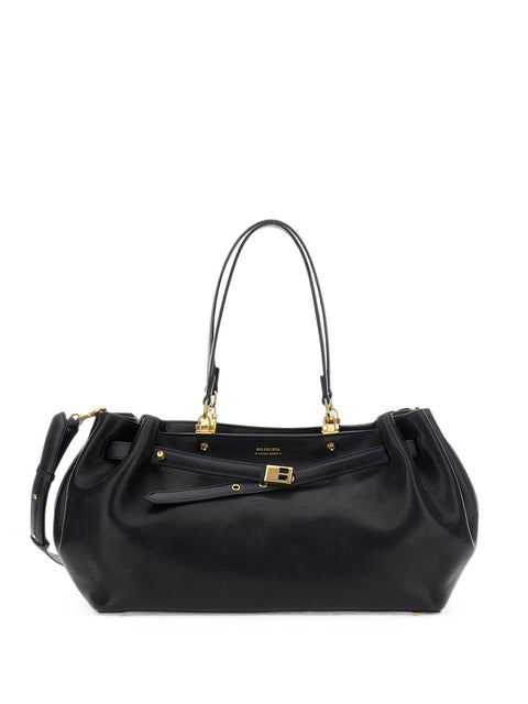 Balenciaga Fan medium leather tote bag