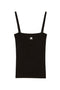 Courreges Pre Ribbed bustier top
