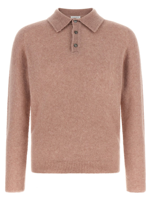 Roberto Collina Cashmere And Silk Polo Shirt