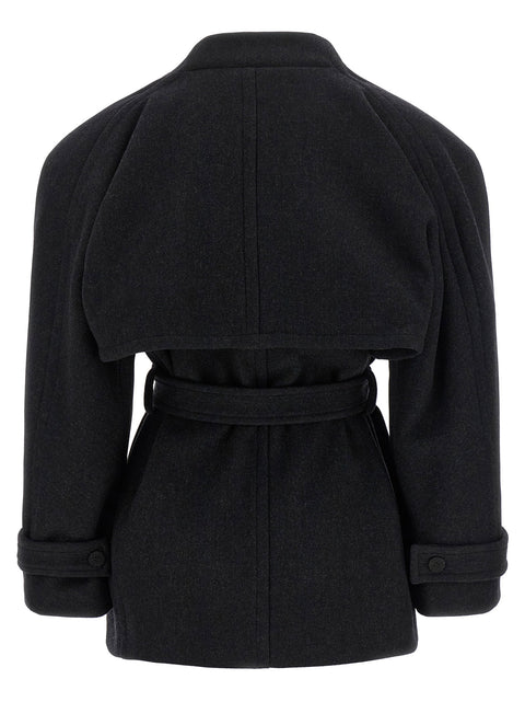 Jacquemus Black Le Caban Boléro Coat