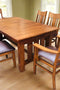 Mission Quarter Sawn Oak Dining Table and Chairs Set (2 Colors Available)
