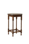 Mission Oak End Table With Barley Twist Legs