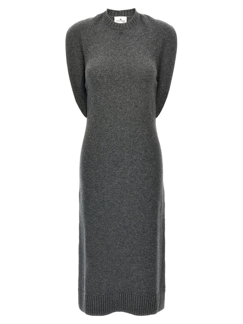 Courreges Over The Shoulder Drapè Dress