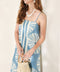 BLUE LAGOON DREAM WOVEN MAXI DRESS