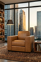 Argento Leather Arm Chair Tan