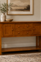 Mission 2 Door, 2 Drawer Console Table - Michael's Cherry - 52"