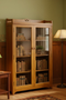 Mission Bookcase / Curio Cabinet - Michael's Cherry (MC1)