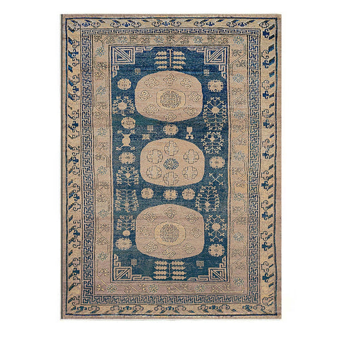 Ushak Collection Area Rug Ultra Soft Washable Rug, Non Slip Area Rug Indoor, Stain Resistant Rugs for Living Room Bedroom Vintage Home Decor