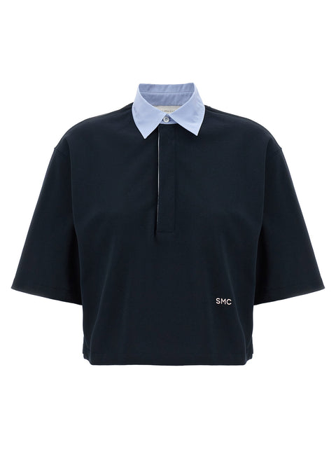 Stella Mccartney Cropped Piquet Polo