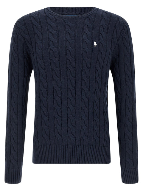 Polo Ralph Lauren Cotton Braided Sweater