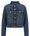 7 For All Mankind Darted Shrunken Jacket