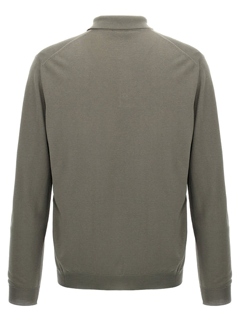 Zanone Wool Polo Shirt
