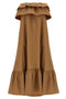 Saint Laurent Flounce Dress