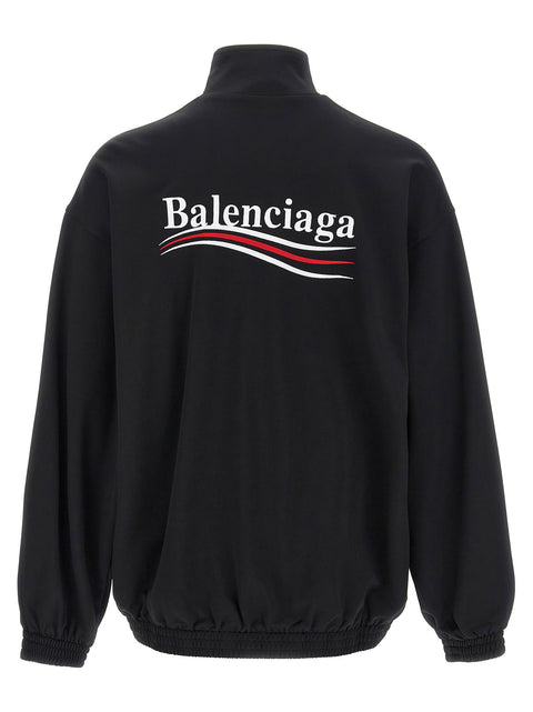 Balenciaga Logo Embroidery Sweatshirt