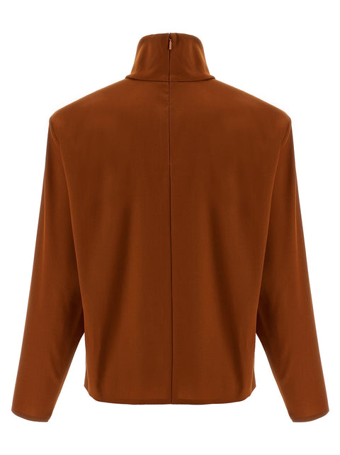 Saint Laurent Structured Shoulder Sweater