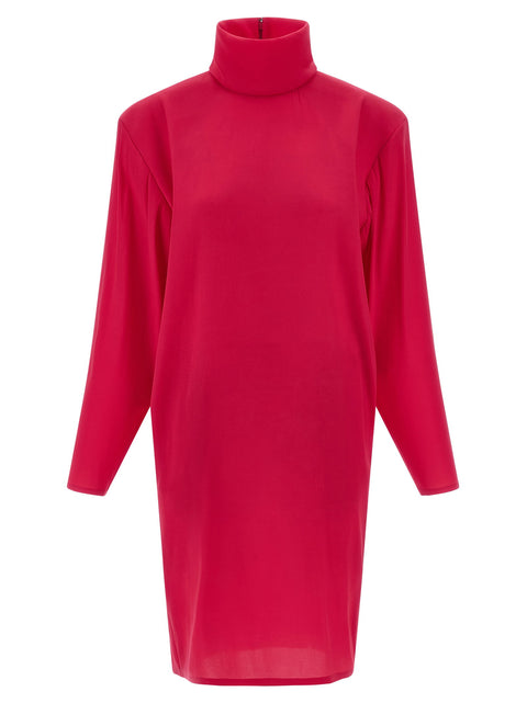 Saint Laurent Structured Shoulder Dress