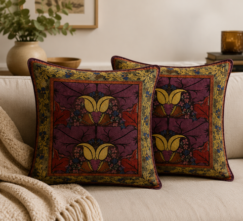 Persian-Inspired Luxurious Accent Cushions