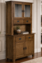 Mission 4 Door & 4 Drawer China Cabinet - Walnut - 42"W