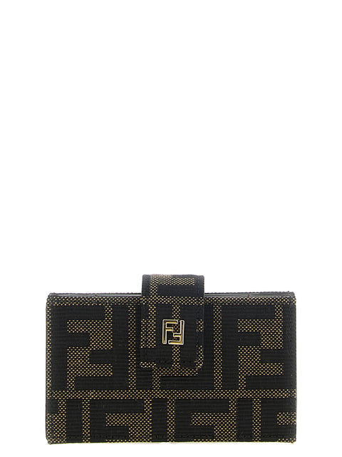 Fendi Ff Jacquard Cardholder