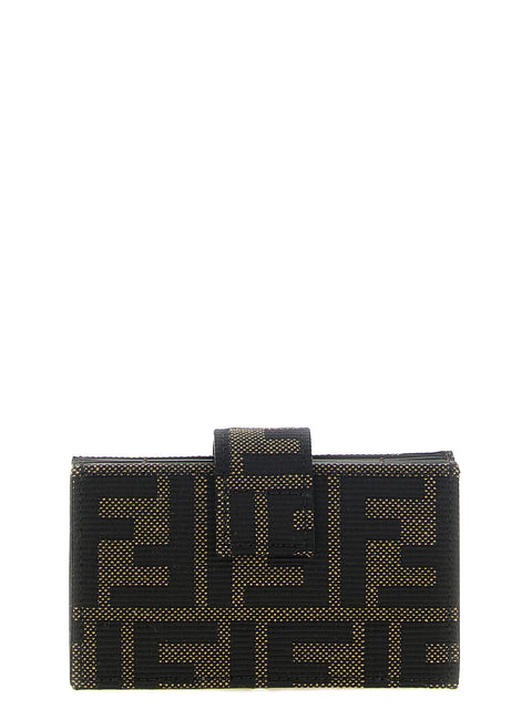 Fendi Ff Jacquard Cardholder