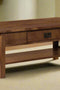 Mission Crofter Style 1 Drawer Coffee Table - Walnut Stain