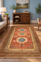 Antique Khotan Samarkand Rug, circa 1910's, 4' 10" x 10' 1"